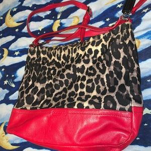 Coach Cheetah print purse